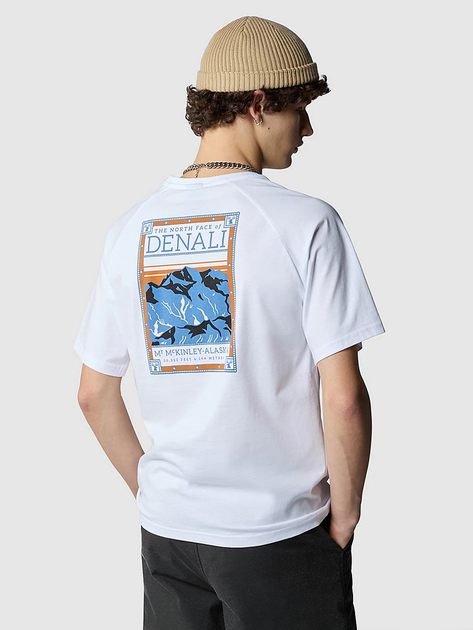 Футболка бавовняна довга чоловіча The North Face M S/S North Faces NF0A87NUFN41 S Біла (800070321592) - зображення 2