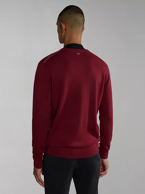 Джемпер чоловічий Napapijri Damavand NP0A4GJUR541006 2XL Червоний (800070311951) - зображення 2