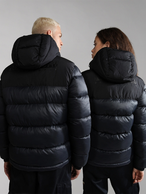 Куртка зимова коротка чоловіча Napapijri A-Hornelen NP0A4GLL0411006 XL Чорна (800070311952) - зображення 2