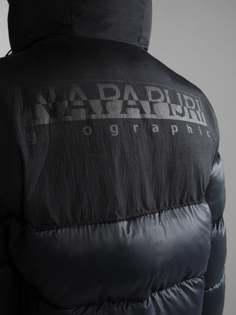 Куртка зимова коротка чоловіча Napapijri A-Hornelen NP0A4GLL0411006 S Чорна (800070311953) - зображення 5