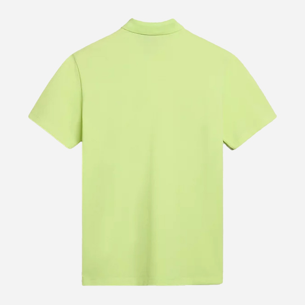 Koszulka polo męska Napapijri Ealis NP0A4H8BY1I1 S Limonkowa (800070320857) - obraz 6