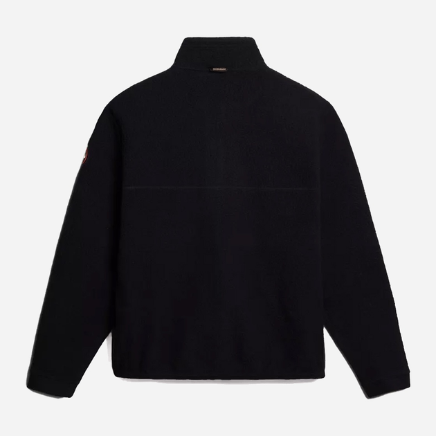 Толстовка на флісі на блискавці чоловіча Napapijri T-Anderby NP0A4HDR0411005 XL Чорна (800070311984) - зображення 7