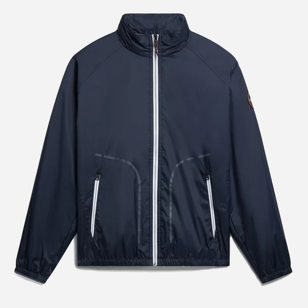 Спортивна вітровка чоловіча Napapijri A-Cloudy NP0A4HPP0411 XL Чорна (800070320910) - зображення 7