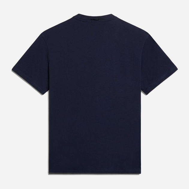 Футболка бавовняна довга чоловіча Napapijri S-Canada NP0A4HQM1761 S Темно-синя (800070320930) - зображення 5