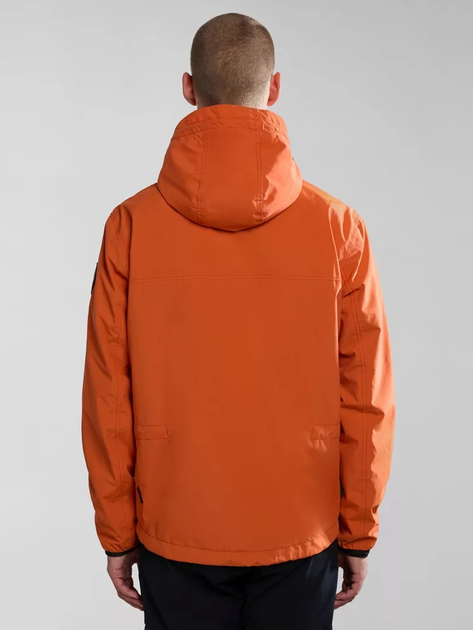 Куртка демісезонна з капюшоном чоловіча Napapijri A-Tundra NP0A4HS6A621 L Оранжева (800070320941) - зображення 2