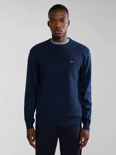 Джемпер чоловічий Napapijri D-Barensee NP0A4HS91761 2XL Темно-синій (800070320946) - зображення 1