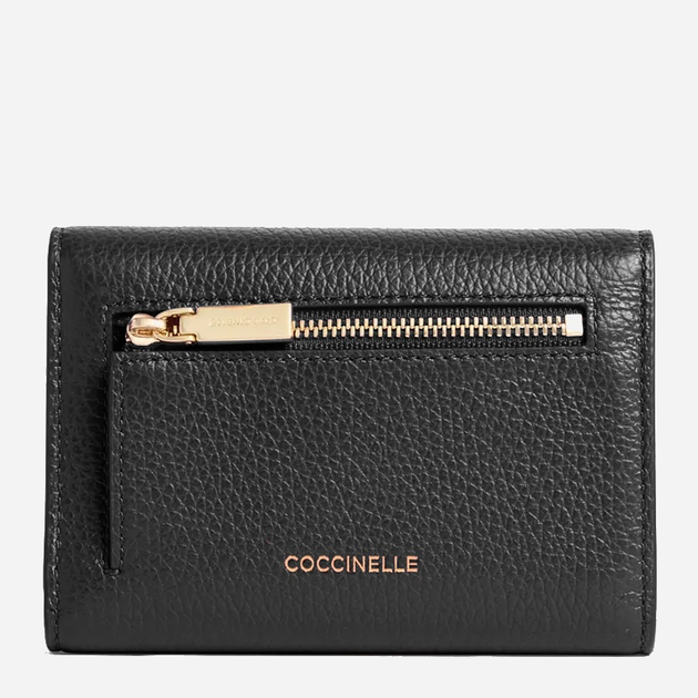 Portfel damski skórzany Coccinelle C-Me E2SSL11D621 001 Czarny (800070346063) - obraz 2