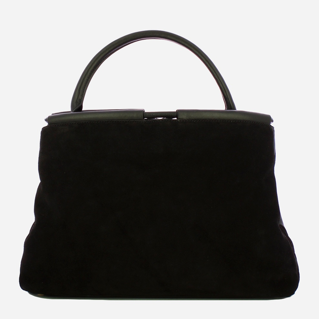 Torebka crossbody damska ze skóry naturalnej duża Coccinelle Lisbet E1T1H180101 001 Czarna (800070345945) - obraz 2