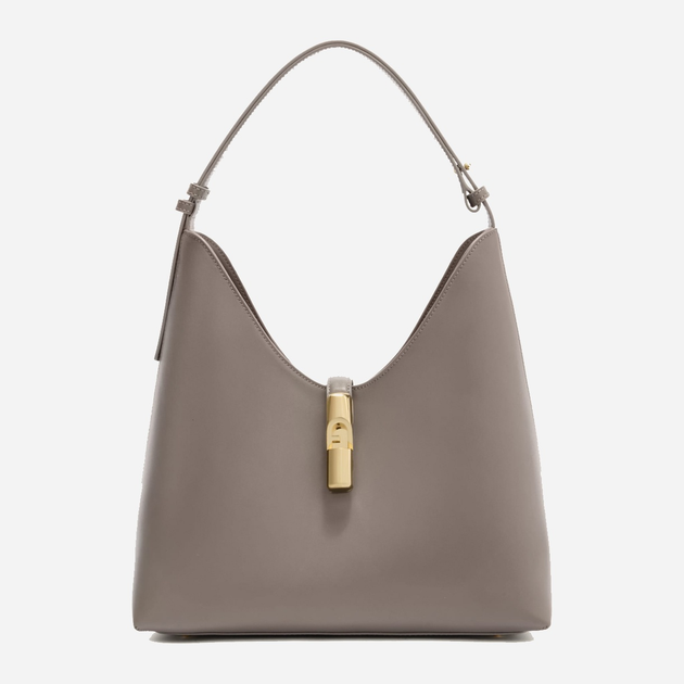 Сумка жіноча з натуральної шкіри середня Furla Goccia WB01499BX31044283S1007 Сіра (800070349502) - зображення 1