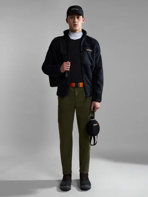 Лонгслів чоловічий Napapijri Salis NP0A4HN70411002 S Чорний (800070312011) - зображення 3