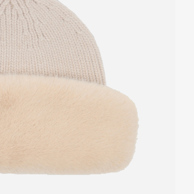 Czapka damska z angory Coccinelle Ivette E7TRZ250101 N12 Biała (800070345997) - obraz 2