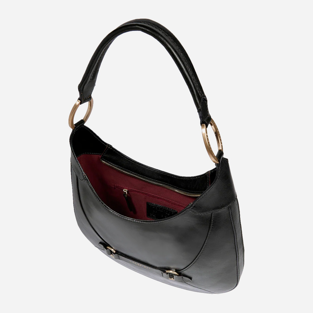 Torebka bagietka damska ze skóry naturalnej The Bridge Isabella 04501501 30 Czarna (800070346567) - obraz 4