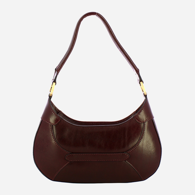 Torebka bagietka damska ze skóry naturalnej The Bridge Isabella 04503501 YF Bordowa (800070346571) - obraz 2