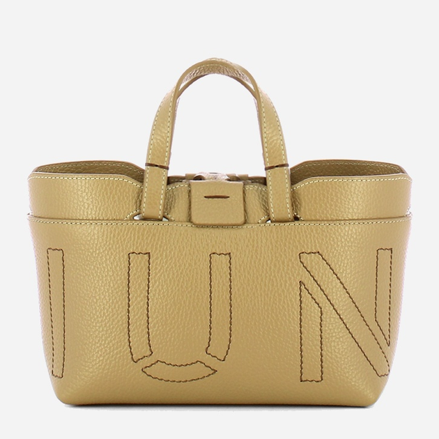 Torebka crossbody damska ze skóry naturalnej mała Iuntoo Sibilla 191204 Beżowa (800070346764) - obraz 1