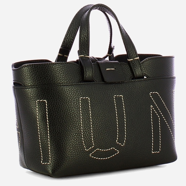 Torebka crossbody damska ze skóry naturalnej mała Iuntoo Sibilla 191204 Czarna (800070346765) - obraz 3