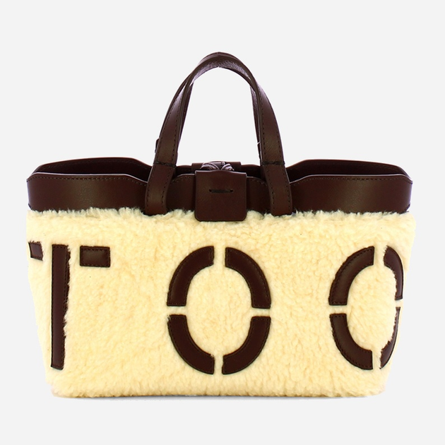 Torebka shopper materiałowa Iuntoo Sibilla 191404 Beżowa (800070346773) - obraz 2