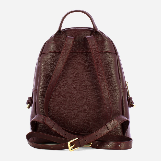 Рюкзак жіночий з натуральної шкіри вміщує формат А4 Iuntoo Giunto 192000 Бордовий (800070347418) - зображення 2
