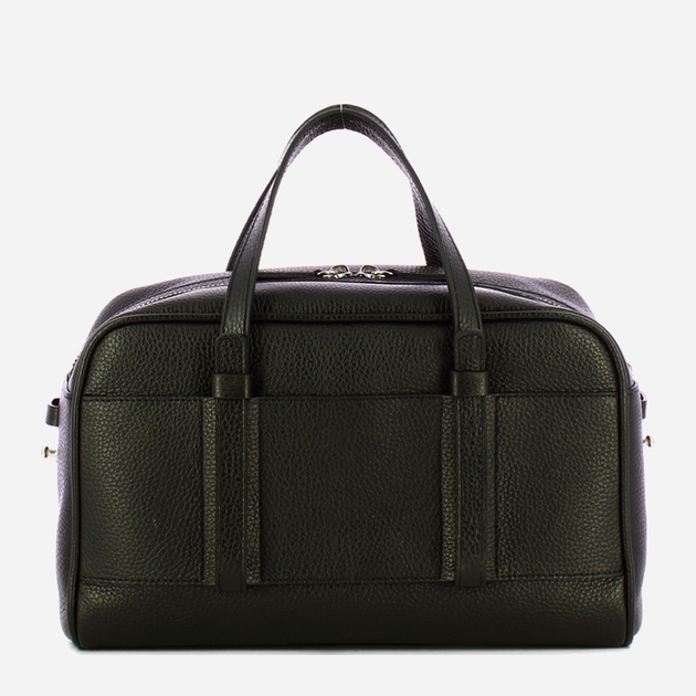 Torebka crossbody damska ze skóry naturalnej Iuntoo Priora 197003 Czarna (800070346789) - obraz 2