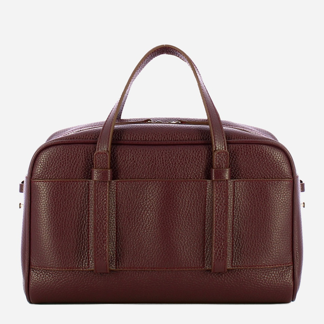 Torebka crossbody damska ze skóry naturalnej Iuntoo Priora 197003 Bordowa (800070346787) - obraz 2