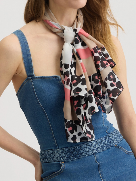 Chustka damska Liu Jo 2A5043T0300 X0666 Beżowa (800070335902) - obraz 1