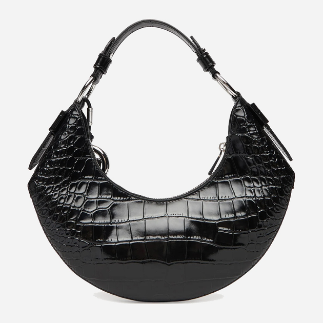 Сумка багет жіноча з натуральної шкіри середня Michael Kors Koa 30F5SQ4L6E 001 Чорна (800070349073) - зображення 2