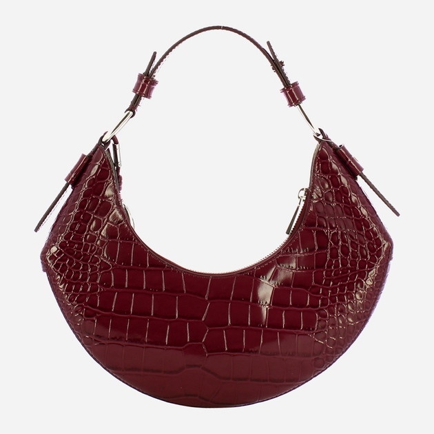 Сумка багет жіноча з натуральної шкіри середня Michael Kors Koa 30F5SQ4L6E 610 Бордова (800070349074) - зображення 2