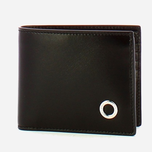 Portfel męski skórzany The Bridge Biagio 4147225H 20 Czarny (800070323238) - obraz 1