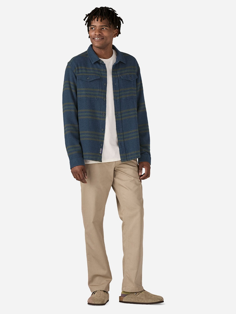 Koszula męska bawełniana Patagonia M'S Fjord 42401 S Niebieska (800070328861) - obraz 3