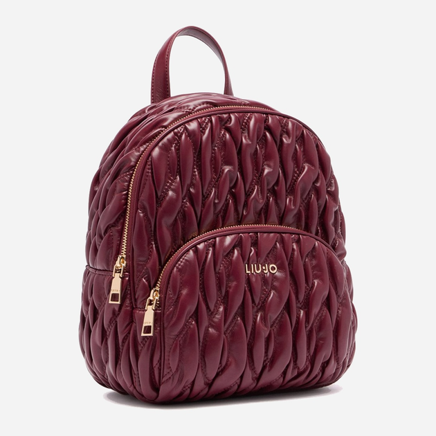 Plecak damski Liu Jo AF5016E0457 91726 Bordowy (800070345503) - obraz 4