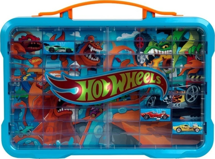 Walizka na autka Klein Hot Wheels z podświetlanym logo (4009847024084) - obraz 1