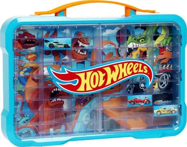 Walizka na autka Klein Hot Wheels z podświetlanym logo (4009847024084) - obraz 2