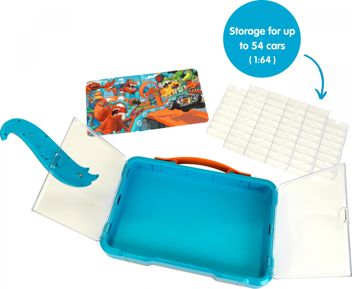 Walizka na autka Klein Hot Wheels z podświetlanym logo (4009847024084) - obraz 5