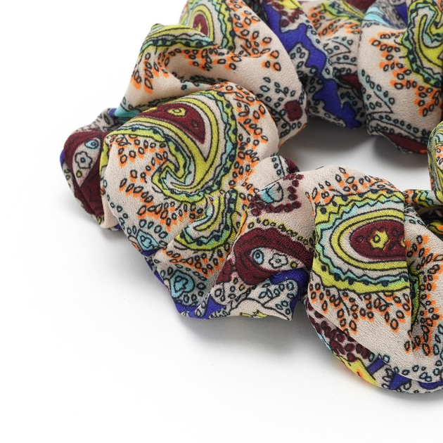 Резинка для волос из шифоновой ткани handmade - изображение 2