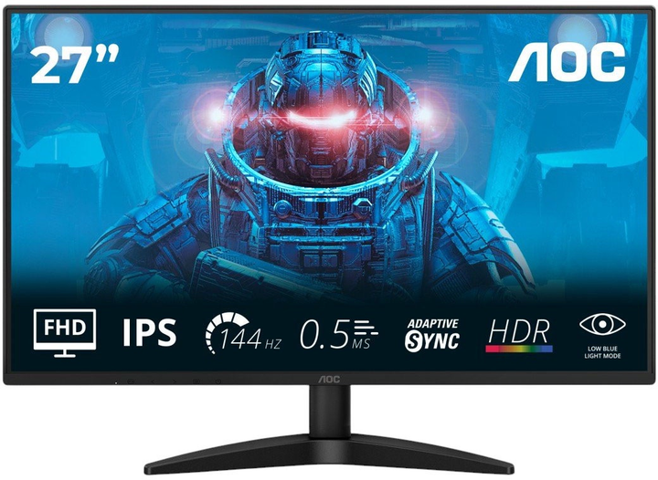 Monitor 27" AOC 27B36X (4038986183086) - obraz 1