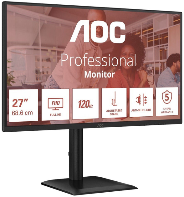 Monitor 27" AOC 27E4CV (4038986182805) - obraz 2