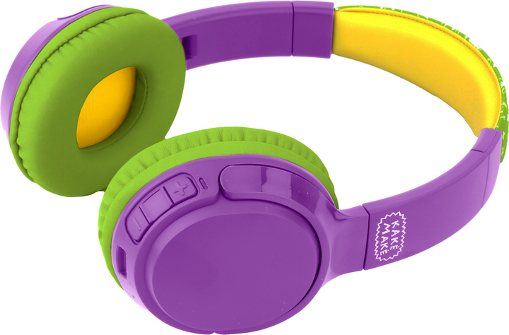 Навушники Kake Make Wireless Kids Green/Violet (AVHYKAK00001PU) - зображення 4