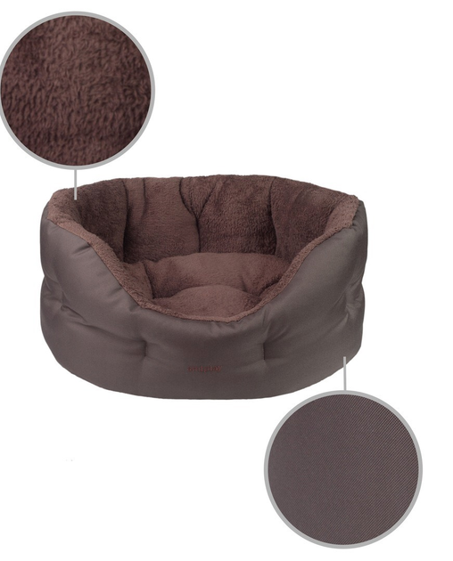 Legowisko dla psa Amiplay Aspen S brązowe (5907563240247) - obraz 2