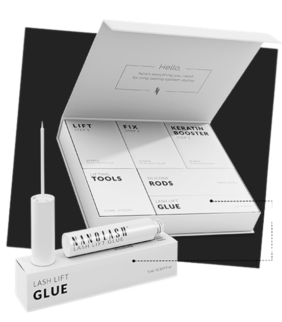 Klej do laminacji i liftingu rzęs Nanolash Glue 5 ml (5905669547680) - obraz 2