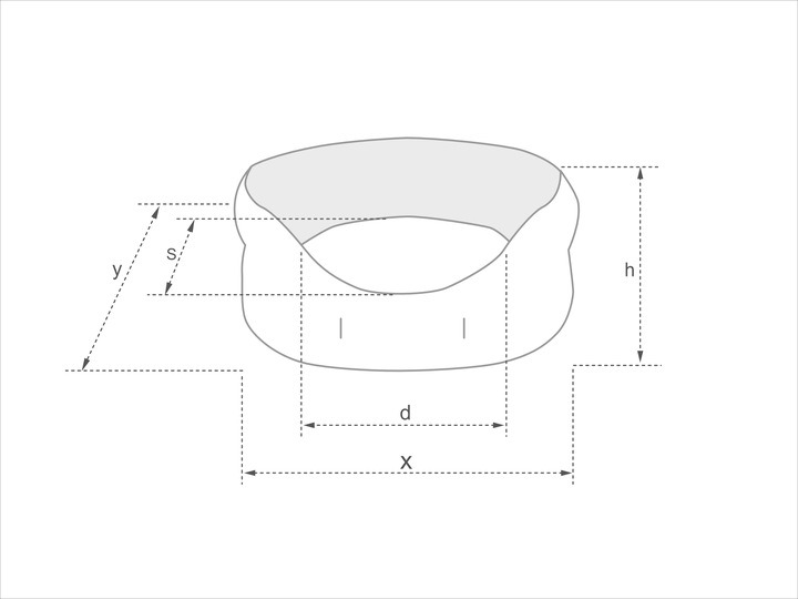 Legowisko dla psa Amiplay Colosseum Babydoll S (5907563249622) - obraz 4