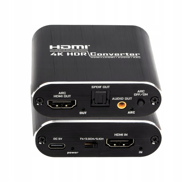 Аудіоекстрактор Blow TOSLINK HDMI to HDMI+audio with power supply (91-203#) - зображення 2