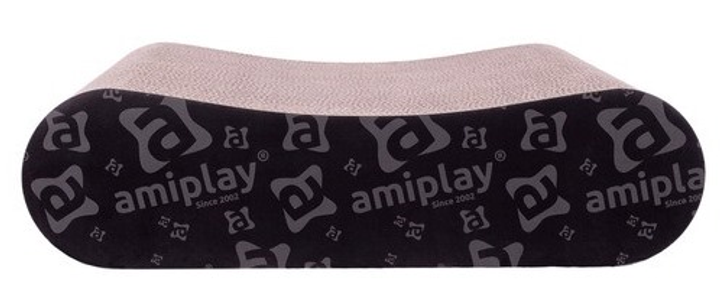 Кігтеточка для кота Amiplay Scratchy S чорна (5907563315723) - зображення 1