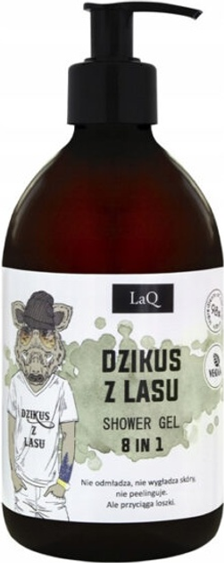 Zestaw męski LaQ Dzikus z Lasu Żel pod prysznic 500 ml + Szampon do włosów 300 ml (5905669761338) - obraz 3
