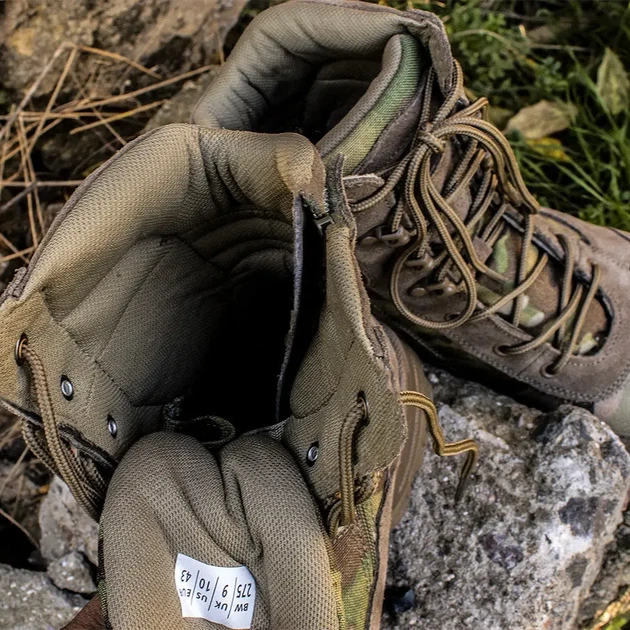 Берці TACTICAL BOOTS — YKK ZIPPER — Teesar — MULTICAM 41 - Фото 5 Берці TACTICAL BOOTS — YKK ZIPPER — Teesar — MULTICAM 41 - зображення 5