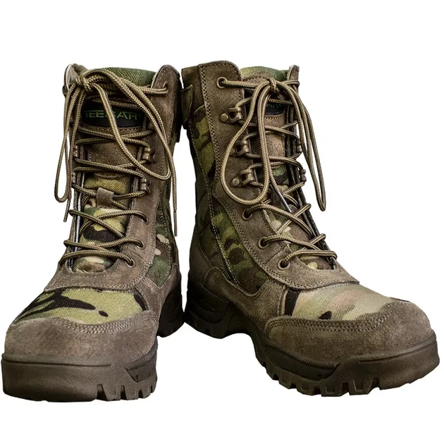 Берці TACTICAL BOOTS — YKK ZIPPER — Teesar — MULTICAM 41 - Фото 12 Берці TACTICAL BOOTS — YKK ZIPPER — Teesar — MULTICAM 41 - зображення 12
