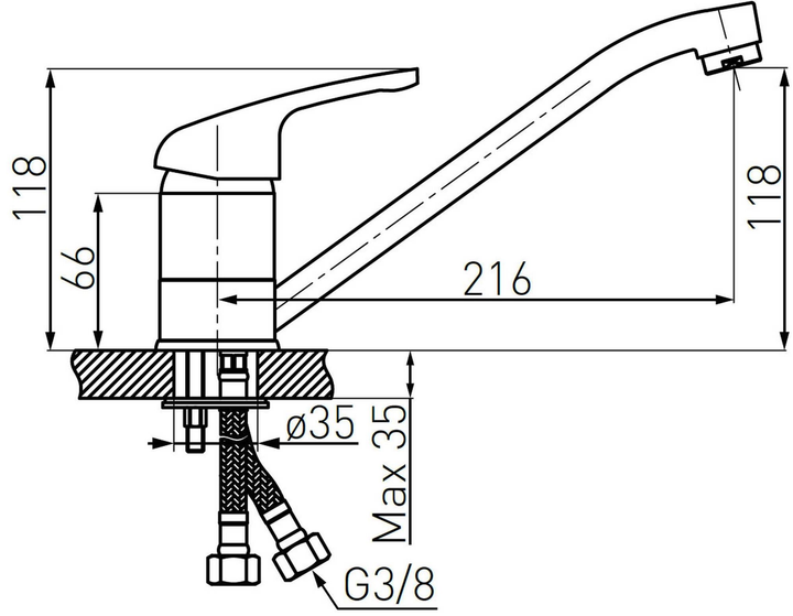 Bateria kuchenna Domoletti Spot DOM-BDS4B - obraz 2