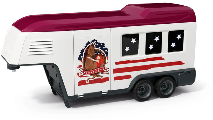 Zestaw Schleich HORSE CLUB Lakeside Truck and Trailer 42705 (4069111086774) - obraz 4