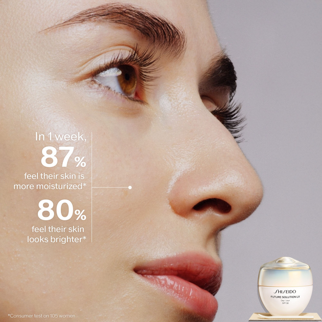 Змінний блок крему для обличчя Shiseido Future Solution LX Total Protective Spf 20 зволожуючий 50 мл (729238212671) - зображення 3