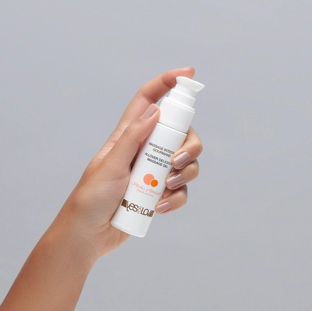 Інтимний гель YesForLov Allover Delicious Peach Apricot 2 в 1 зі смаком 50 мл (3700444604747) - зображення 3