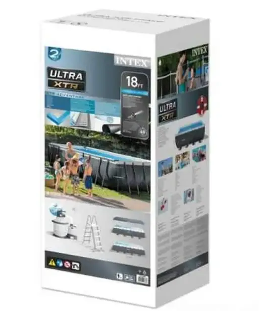 Каркасний басейн Ultra XTR 26356, з пісочним фільтром, тентом, 549 x 274 см. - зображення 14