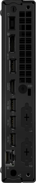 Komputer Lenovo ThinkCentre M70q Gen 5 Tiny (12TD0017PB) Black - obraz 4